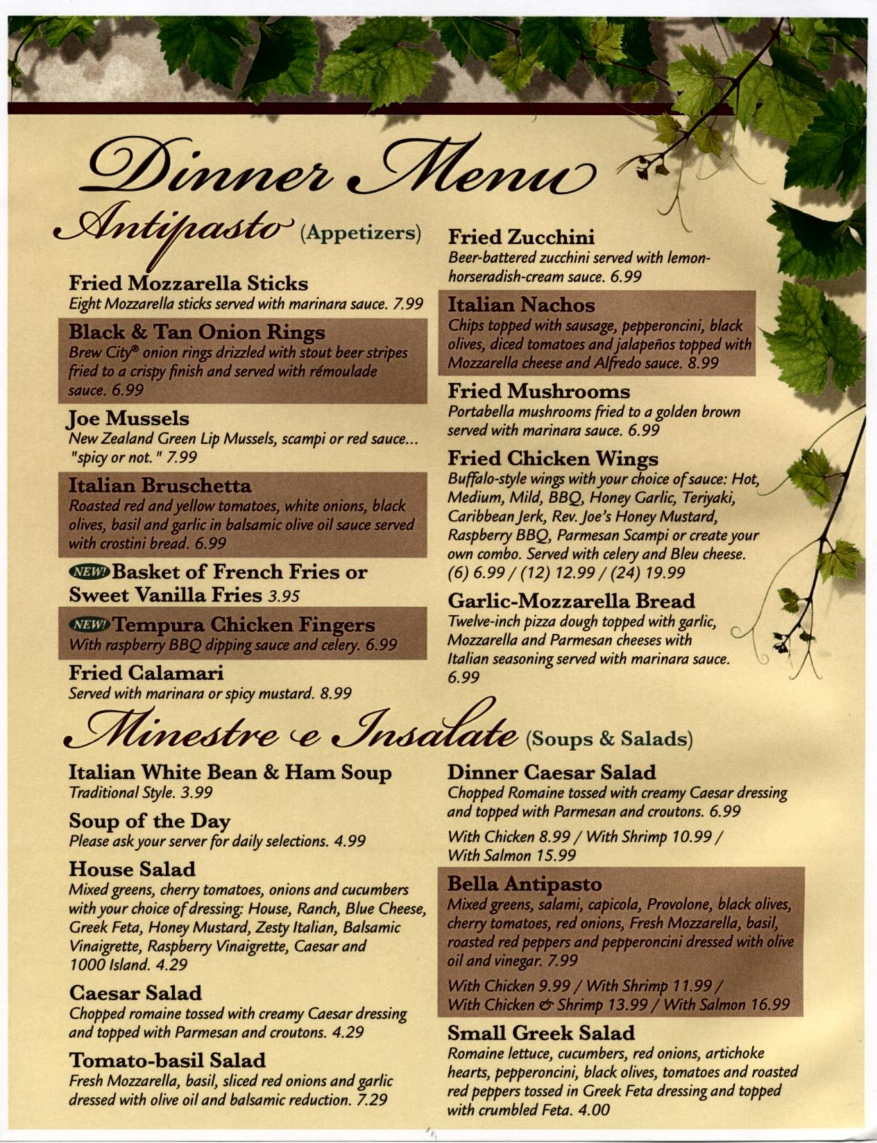 Bellas Italian Restaurant Banner Elk Nc Catering Pizza Casual