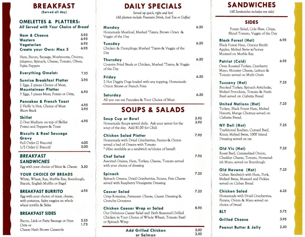 Kay S Kitchen Newland Nc Menu Kay S Kitchen Newland Nc Menu